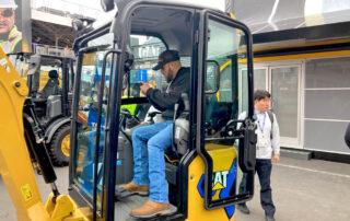 civil construction team at world of concrete conference