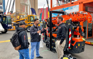 civil construction team at world of concrete conference