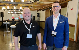 silman material handling team at ProMat conference