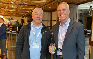 silman material handling team at ProMat conference