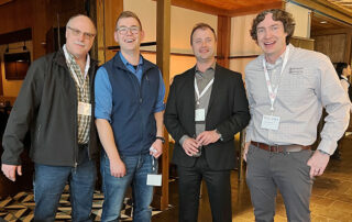 silman material handling team at ProMat conference