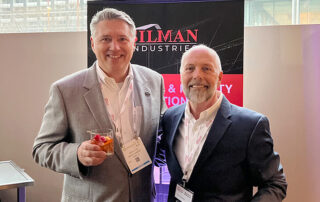 silman material handling team at ProMat conference