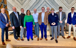 silman material handling team at ProMat conference