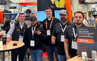silman civil construction with procore team at world of cement