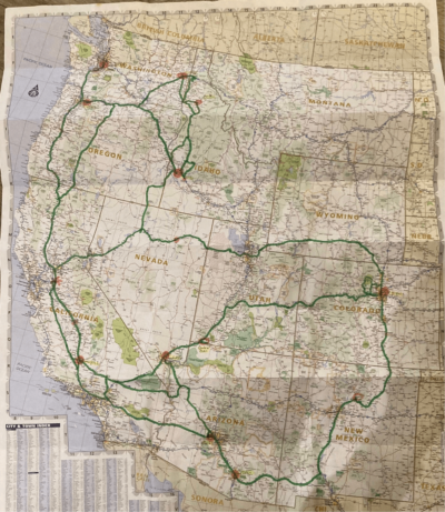 travel map for mechanical installation professional