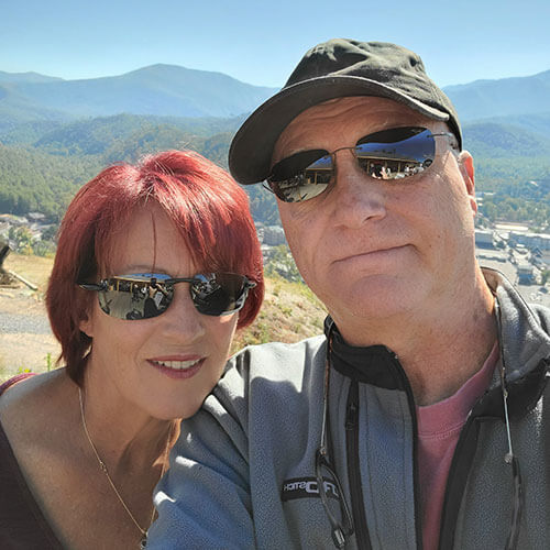 ray hawkins and his wife