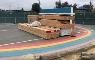 cornell laydown area on playground